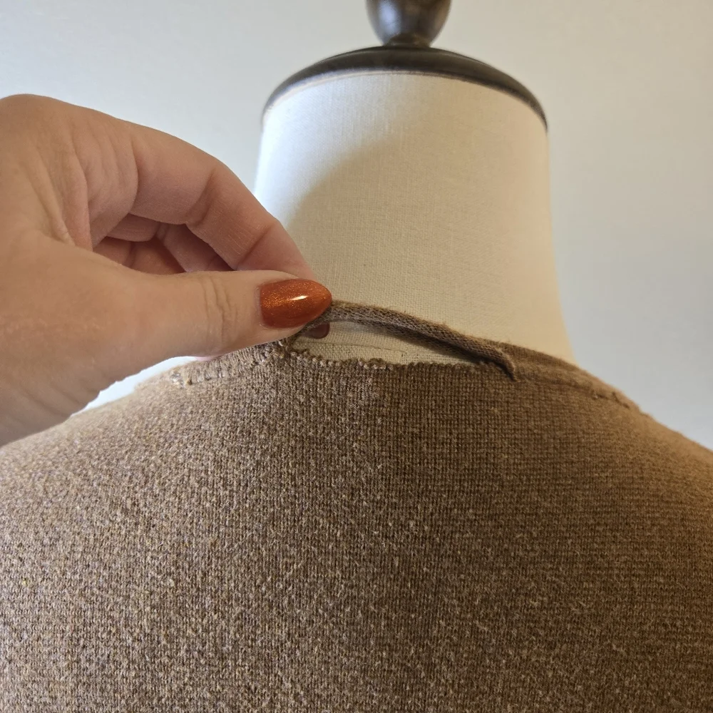 J. Crew Open Front Longline Cardigan Medium